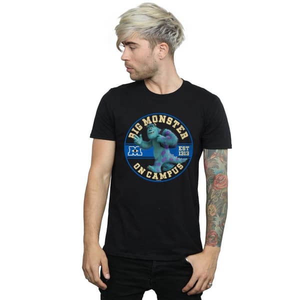 Disney Mens Monsters University Monster On Campus T-Shirt