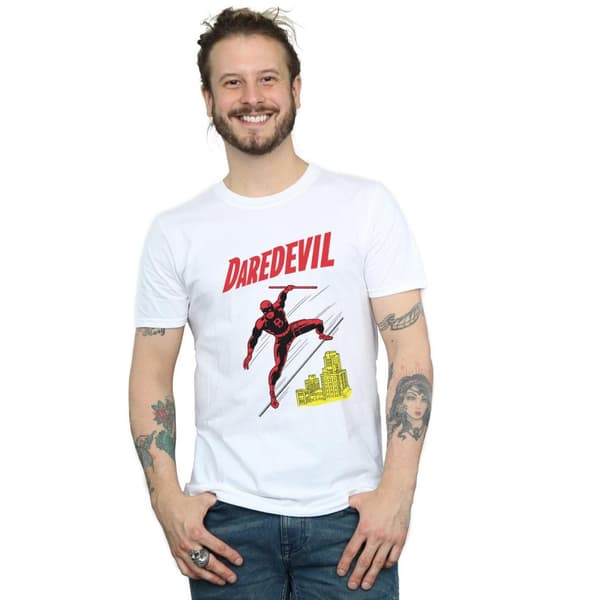 Marvel Mens Daredevil Rooftop T-Shirt