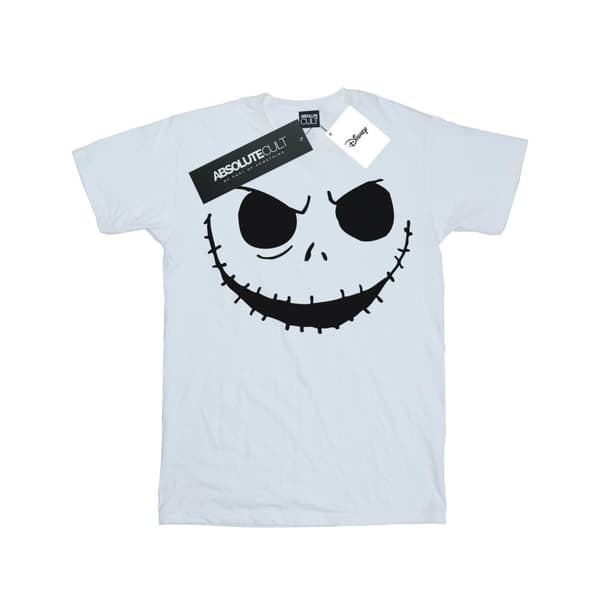 Disney Mens Nightmare Before Christmas Jack´s Face Bold T-shirt