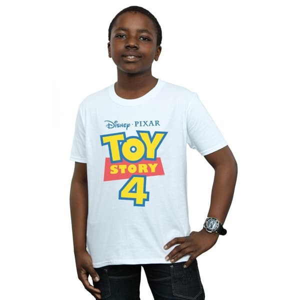 Disney T-shirt med logotyp för pojkar Toy Story 4