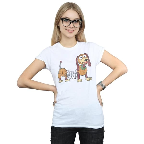 Disney Dam/Tjej Toy Story 4 Slinky Pose - T-shirt i bomull