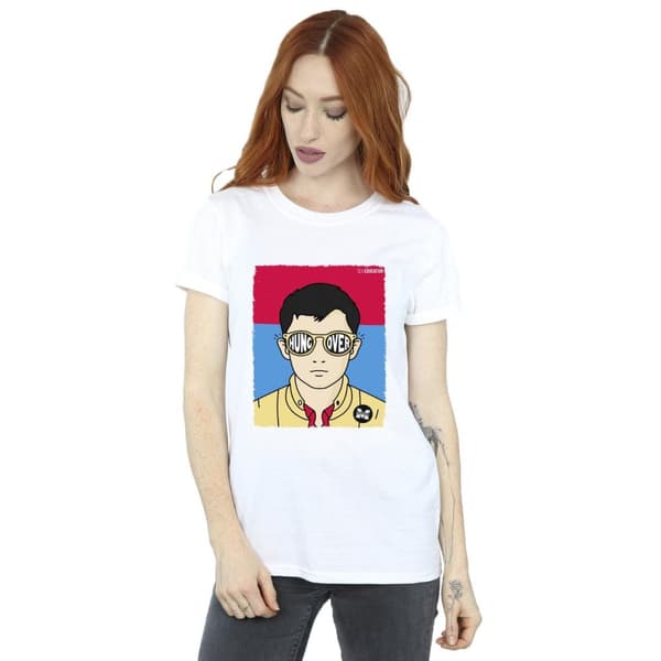 Netflix Womens/Ladies Sex Education Otis Illustrated Cotton Boyfriend T-Shirt