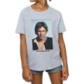 Miniatyrbild 3 av 5: Star Wars Han Solo May The Force T-shirt i bomull för flickor