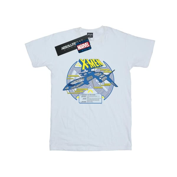 Marvel X-Men X-Jet Breakdown - Boyfriend-t-shirt i bomull för damer/damer