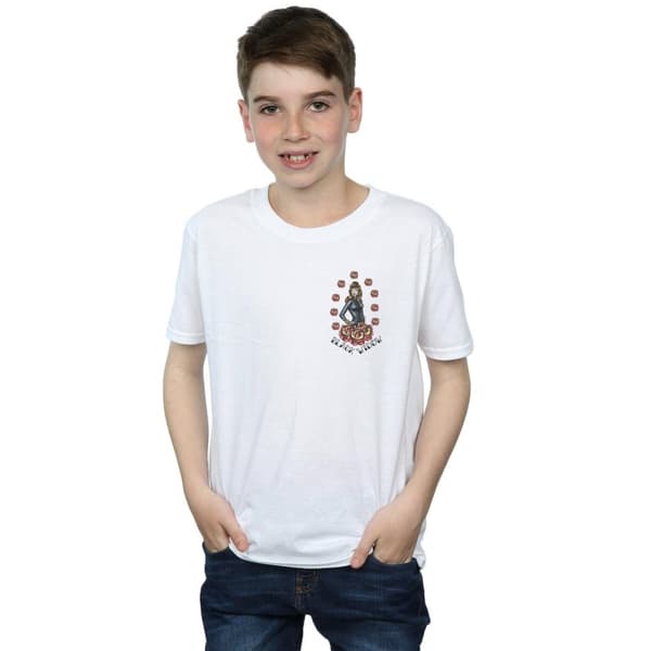 Marvel Pojkar - Black Widow Tattoo T-shirt med brösttryck