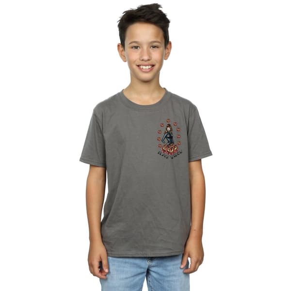 Marvel Pojkar - Black Widow Tattoo T-shirt med brösttryck
