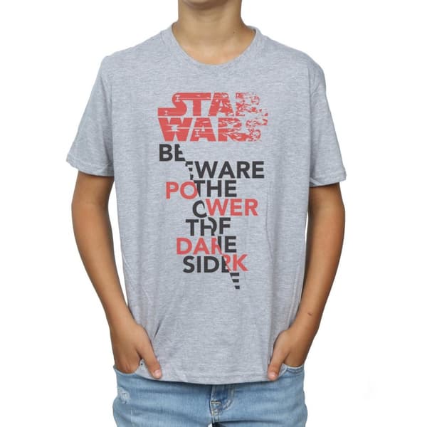 Star Wars Boys The Last Jedi Power Of The Dark Side T-Shirt