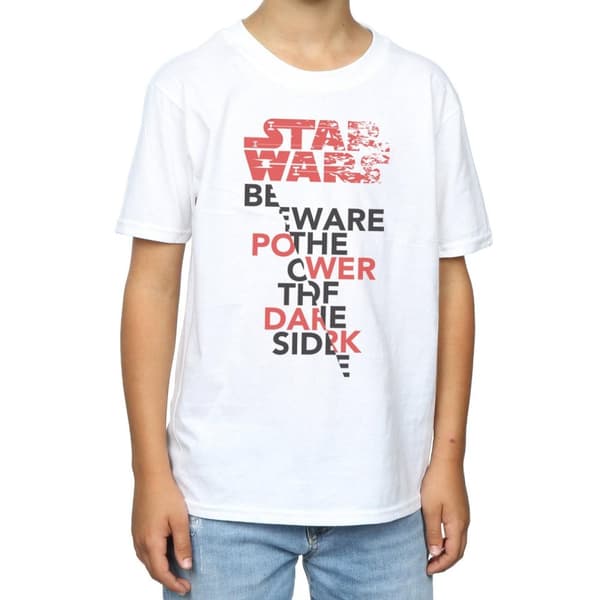 Star Wars Boys The Last Jedi Power Of The Dark Side T-Shirt