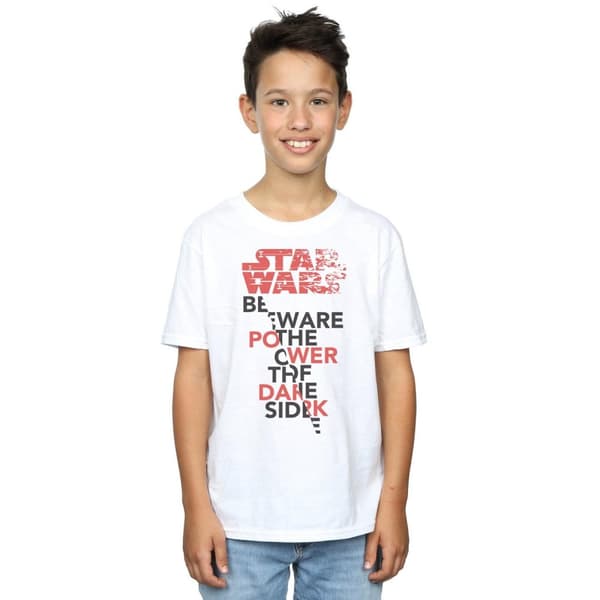 Star Wars Boys The Last Jedi Power Of The Dark Side T-Shirt