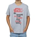 Miniatyrbilde 3 av 5: Star Wars Boys The Last Jedi Power Of The Dark Side T-Shirt