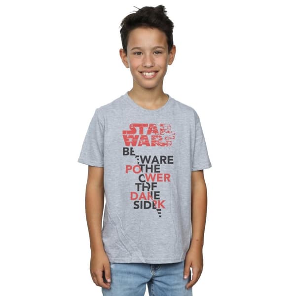 Star Wars Boys The Last Jedi Power Of The Dark Side T-Shirt