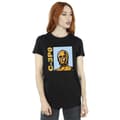 Miniatyrbillede 2 af 4: Star Wars Womens/Ladies C3PO Line Art Cotton Boyfriend T-Shirt