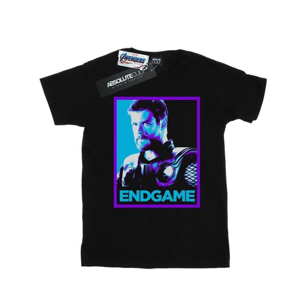 Marvel Mens Avengers Endgame Thor Poster T-shirt