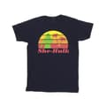 Miniatyrbillede 1 af 3: Marvel Mens She-Hulk: Attorney At Law Sunset Flex T-Shirt