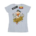 Miniatyrbild 1 av 5: DC Comics T-shirt i bomull med stjärnor från Wonder Woman - dam/dam