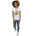 Miniatyrbild 4 av 5: DC Comics T-shirt i bomull med stjärnor från Wonder Woman - dam/dam