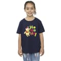 Miniatyrbild 2 av 3: Disney Winnie the Pooh Ho Ho Ho T-shirt i bomull med halsduk