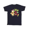 Miniatyrbild 1 av 3: Disney Winnie the Pooh Ho Ho Ho T-shirt i bomull med halsduk