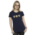 Miniatyrbild 2 av 3: Star Wars Dam/Tjej The Mandalorian Grogu Poses - Bomulls-T-shirt