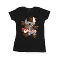 Miniatyrbild 1 av 3: Disney Dam/Tjej Lilo And Stitch Ohana Orange Hibiscus Bomulls-T-shirt