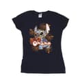 Miniatyrbild 1 av 3: Disney Dam/Tjej Lilo And Stitch Ohana Orange Hibiscus Bomulls-T-shirt
