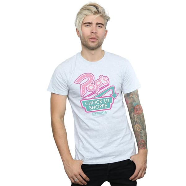 Riverdale T-shirt med Pops-logotyp för herrar