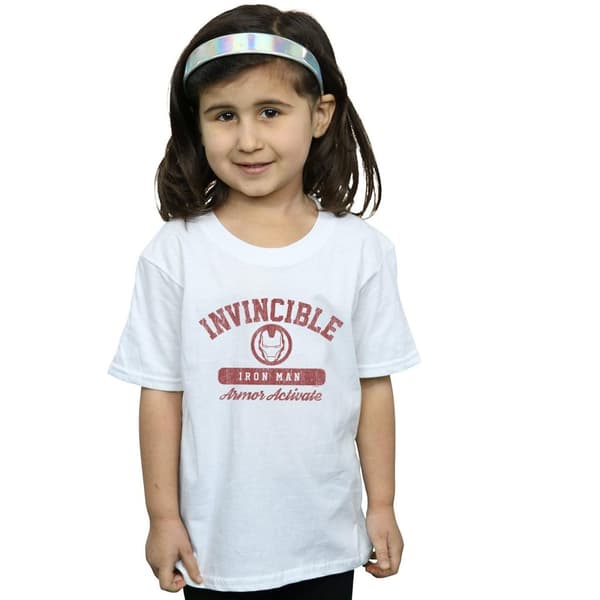 Marvel Girls Iron Man Activate Cotton T-Shirt