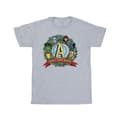 Miniatyrbild 1 av 3: Marvel T-shirt i bomull för flickor - Tomtens superhjälpare