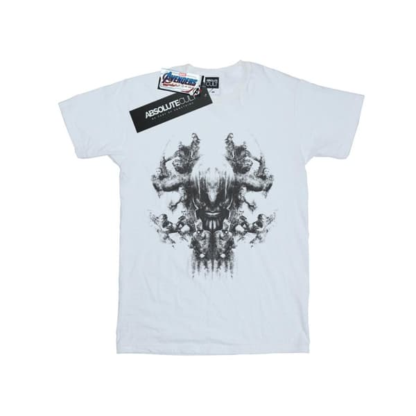 Marvel Mens Avengers Endgame Thanos Rorschach T-shirt