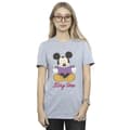 Miniatyrbild 2 av 3: Disney Dam/Tjej Musse Pigg Story Time Boyfriend T-shirt i bomull
