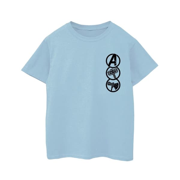 Marvel Boys Thor Love And Thunder Icons T-Shirt Baby Blue 12-13 Years