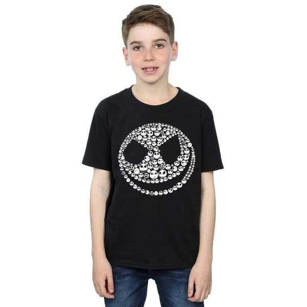 Disney Pojkar - Nightmare Before Christmas Jack Skull Collage T-shirt