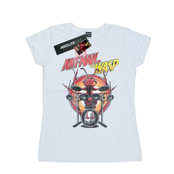 Marvel Womens/Ladies Ant-Man And The Wasp Drummer Ant Cotton T-Shirt