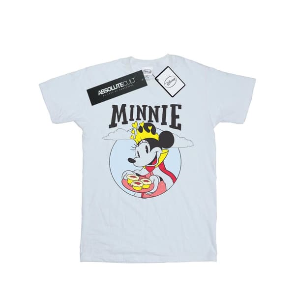 Disney Girls Minnie Mouse Queen Cotton T-Shirt
