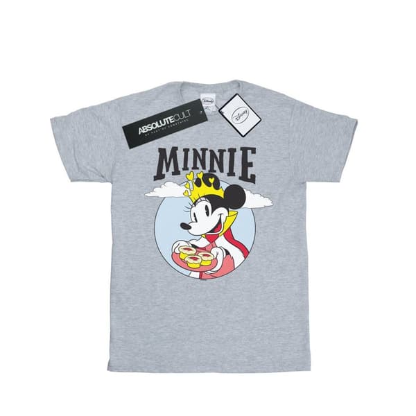 Disney Girls Minnie Mouse Queen Cotton T-Shirt