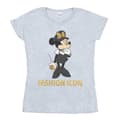 Miniatyrbillede 1 af 4: Disney Womens/Ladies Minnie Mouse Fashion Icon Cotton T-Shirt