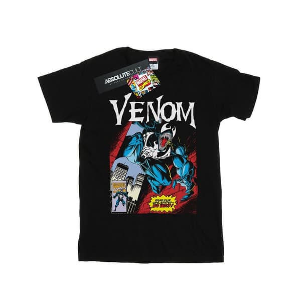Marvel Mens Venom Read Our Lips T-shirt