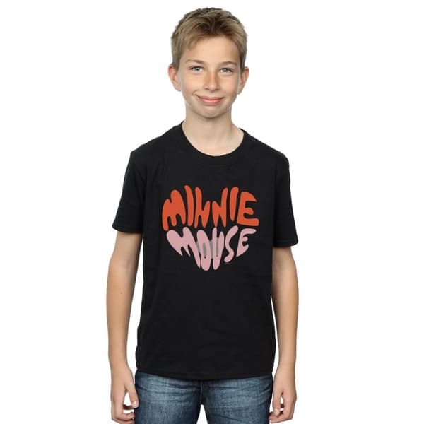 Disney Minnie Mouse - hjärtformad t-shirt för pojkar