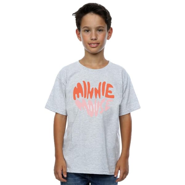 Disney Minnie Mouse - hjärtformad t-shirt för pojkar