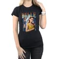 Pikkukuva 3 / 5: Disney Womens/Ladies Beauty And The Beast Belle Montage Cotton T-Shirt
