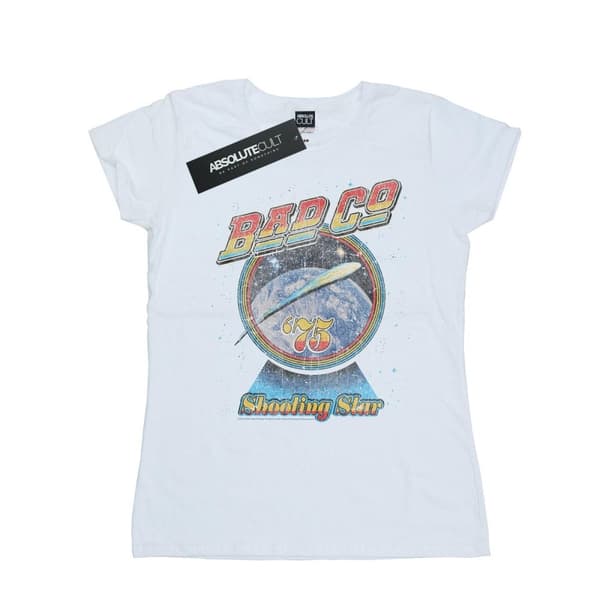 Bad Company T-shirt i bomull med stjärnskott - dam/dam
