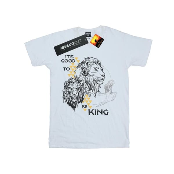 Disney Womens/Ladies The Lion King Movie It´s Good To Be King Cotton Boyfriend T-Shirt