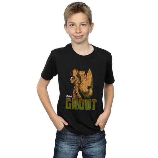 Marvel Pojkar - Avengers Infinity War Groot Character T-shirt