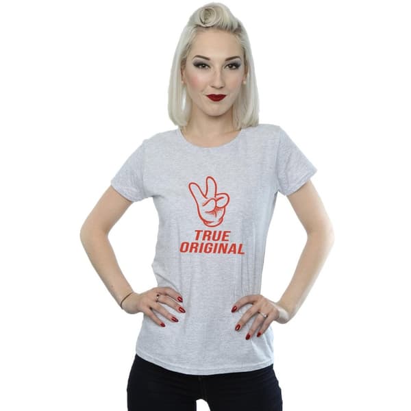 Disney Dam/Tjej Musse Pigg True Original T-shirt i bomull