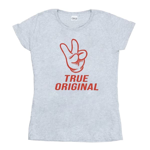 Disney Dam/Tjej Musse Pigg True Original T-shirt i bomull