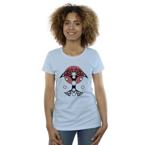 Marvel Dam/Tjej - Thor Love And Thunder Circles - T-shirt i bomull