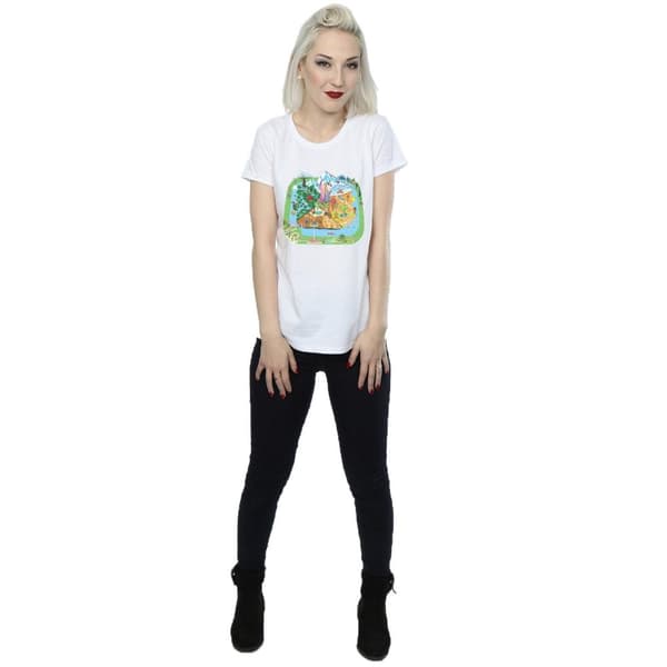 Disney Womens/Ladies Zootropolis City Cotton T-Shirt