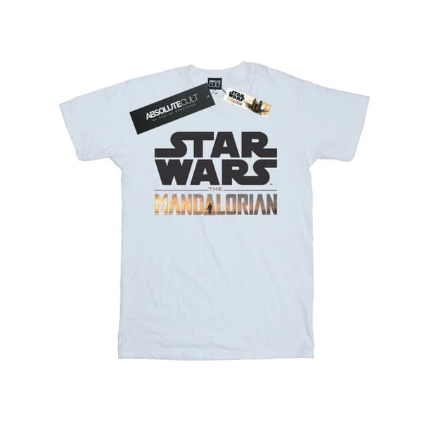 Star Wars Mens The Mandalorian Logo T-Shirt