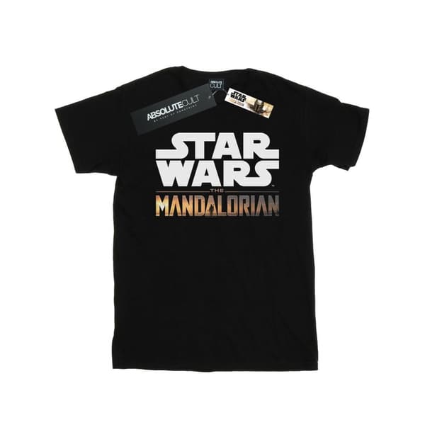 Star Wars Mens The Mandalorian Logo T-Shirt
