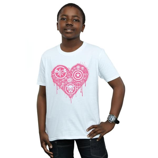 Marvel Boys I Heart Avengers T-Shirt